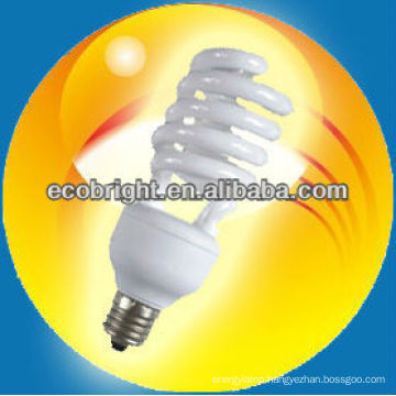 energy saving lamp half spiral 12mm 8000H CE QUALITY